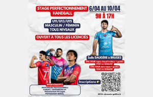 Stage Perfectionnement Printemps