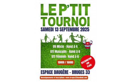 Le P'tit Tournoi 2025